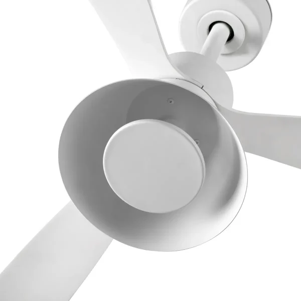 Ventilador de techo Faro Amelia Cone L Blanco Blanco Luz LED 132 cm