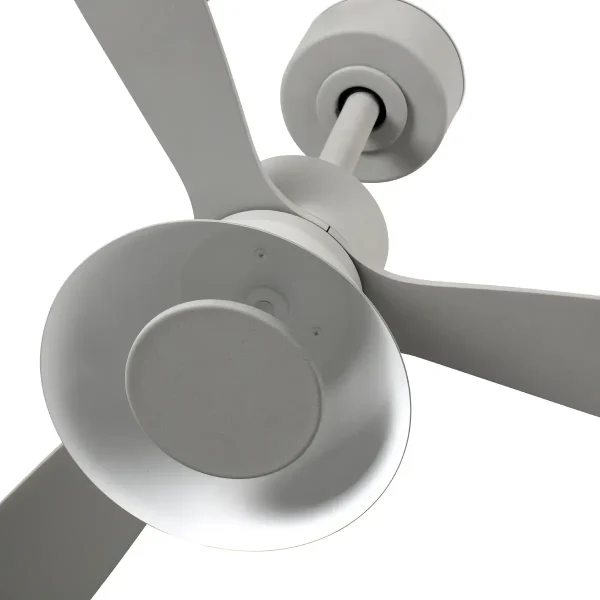 Ventilador de techo Faro Amelia Cone L Gris Gris Luz LED 132 cm