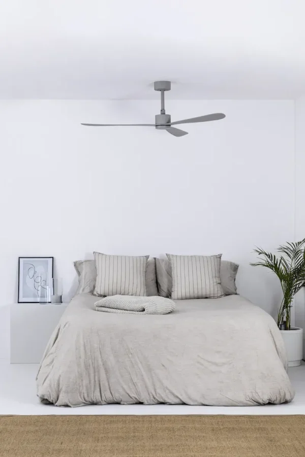Ventilador de techo Faro Amelia L Gris Gris Sin Luz 132 cm
