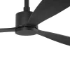 Ventilador de techo Faro Amelia L Negro Negro Sin Luz 132 cm