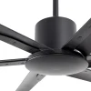 Ventilador de techo Faro Andros XXL Negro Negro Sin Luz 213 cm