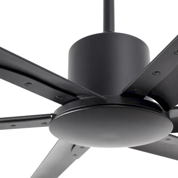 Ventilador de techo Faro Andros XXL Negro Negro Sin Luz 213 cm