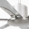 Ventilador Faro Andros XXL Niquel satinado Aluminio Sin Luz 213 cm
