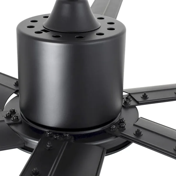Ventilador de techo Faro Andros XXL Negro Negro Sin Luz 213 cm