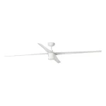 Ventilador de techo Faro Attos XXL Blanco Blanco Luz LED 213 cm
