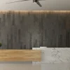 Ventilador Faro Attos XXL Marron oscuro Marron oscuro Luz LED 213 cm