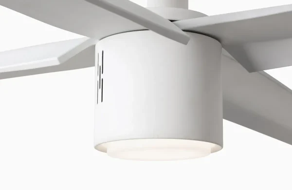 Ventilador de techo Faro Attos XXL Blanco Blanco Luz LED 213 cm