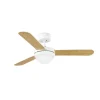 Ventilador de techo Faro Feroe S Blanco blanco o arce Con Luz 107 cm