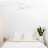 Ventilador de techo Faro Barth L Blanco Blanco Luz LED 132 cm