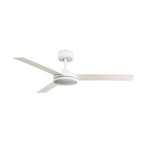 Ventilador de techo Faro Barth L Blanco Blanco Luz LED 132 cm