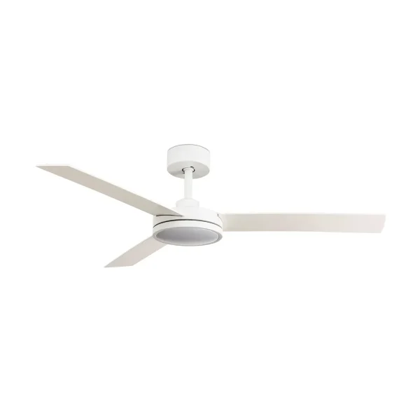 Ventilador de techo Faro Barth L Blanco Blanco Luz LED 132 cm