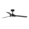 Ventilador de techo Faro Barth L Negro Negro Luz LED 132 cm
