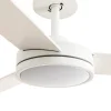 Ventilador de techo Faro Barth L Blanco Blanco Luz LED 132 cm