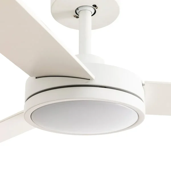 Ventilador de techo Faro Barth L Blanco Blanco Luz LED 132 cm