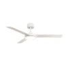 Ventilador de techo Faro Barth L Blanco Blanco Luz LED 132 cm