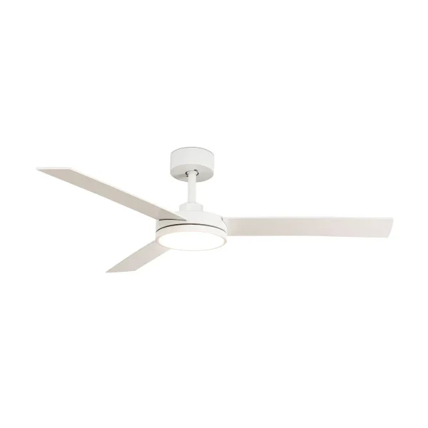 Ventilador de techo Faro Barth L Blanco Blanco Luz LED 132 cm
