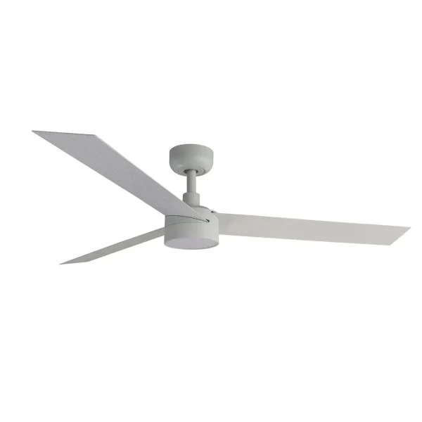 Ventilador de techo Faro Cruiser L Blanco Blanco Luz LED 132 cm