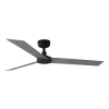 Ventilador de techo Faro Cruiser L Negro Aluminio Sin Luz 132 cm
