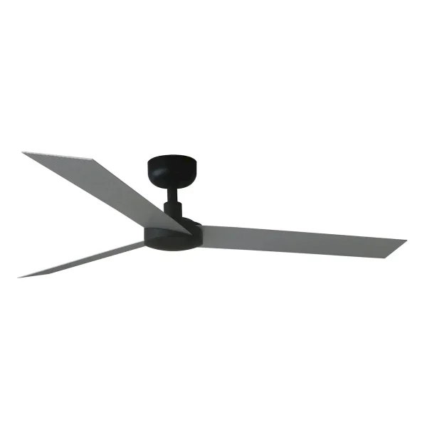 Ventilador de techo Faro Cruiser L Negro Aluminio Sin Luz 132 cm