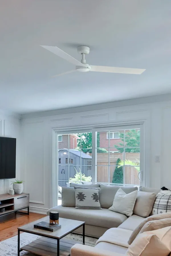 Ventilador de techo Faro Cruiser L Blanco Blanco Sin Luz 132 cm