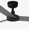 Ventilador de techo Faro Cruiser L Negro Aluminio Sin Luz 132 cm