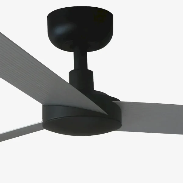 Ventilador de techo Faro Cruiser L Negro Aluminio Sin Luz 132 cm