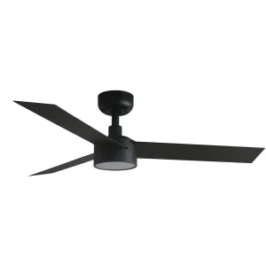 Ventilador de techo Faro Cruiser S Negro Negro Luz LED 106 cm