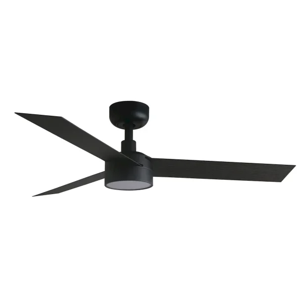 Ventilador de techo Faro Cruiser S Negro Negro Luz LED 106 cm