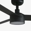 Ventilador de techo Faro Cruiser S Negro Negro Luz LED 106 cm