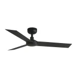 Ventilador de techo Faro Cruiser S Negro Negro Sin Luz 106 cm