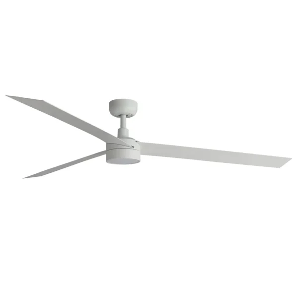 Ventilador de techo Faro Cruiser XL Blanco Blanco Luz LED 160 cm