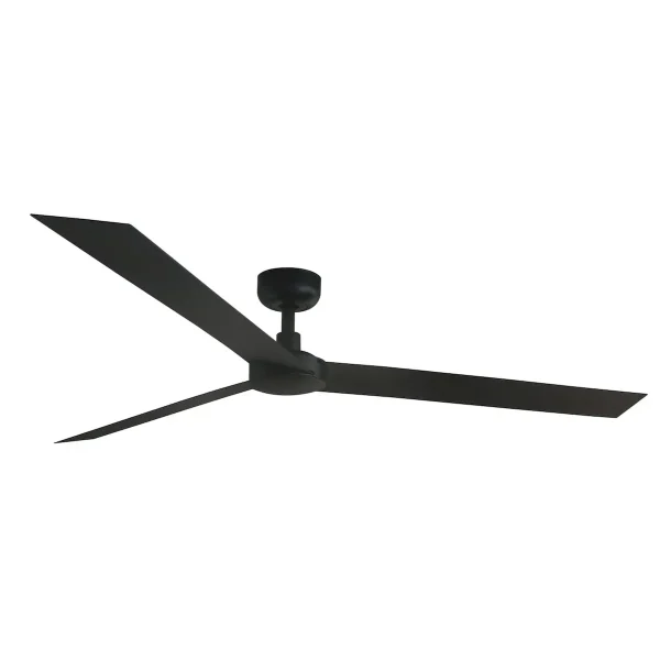 Ventilador de techo Faro Cruiser XL Negro Negro Sin Luz 160 cm
