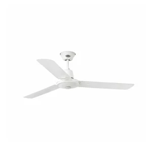 Ventilador de techo Faro Eco Indus M Blanco Blanco Sin Luz 120 cm