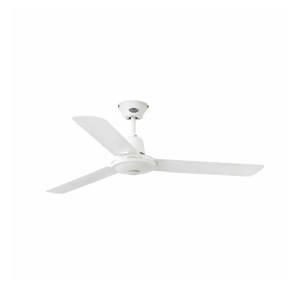 Ventilador de techo Faro Eco Indus M Blanco Blanco Sin Luz 120 cm