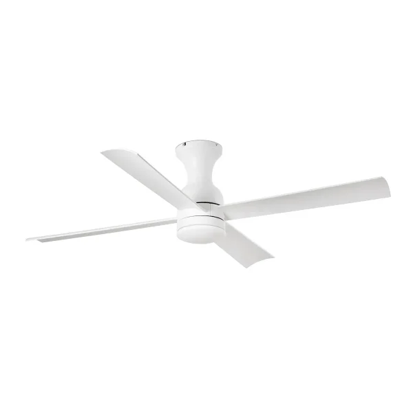 Ventilador de techo Faro Fraser M Blanco Blanco Luz LED 120 cm