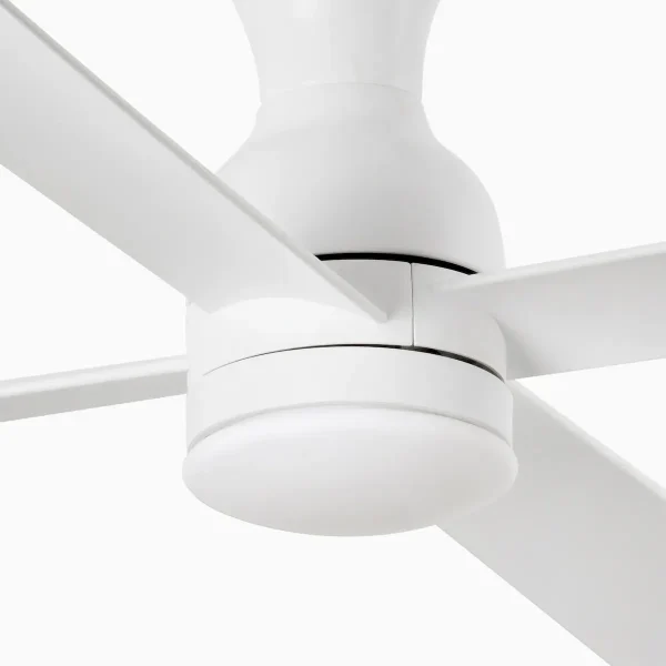 Ventilador de techo Faro Fraser M Blanco Blanco Luz LED 120 cm