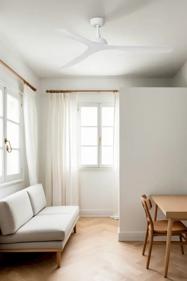 Ventilador de techo Faro Gotland M Blanco Blanco Sin Luz 132 cm