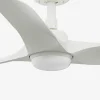 Ventilador de techo Faro Hey S Blanco Blanco Luz LED 90 cm