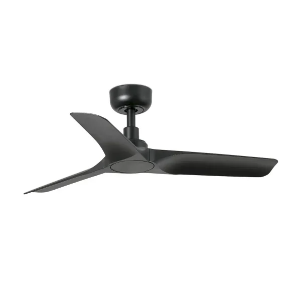 Ventilador de techo Faro Hey S Negro Negro Sin Luz 90 cm
