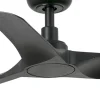 Ventilador de techo Faro Hey S Negro Negro Sin Luz 90 cm