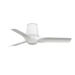 Ventilador de techo Faro Hey Tub S Blanco Blanco Luz LED 90 cm