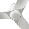 Ventilador de techo Faro Hey Tub S Blanco Blanco Luz LED 90 cm