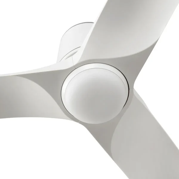 Ventilador de techo Faro Hey Tub S Blanco Blanco Luz LED 90 cm