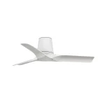 Ventilador de techo Faro Hey Tub S Blanco Blanco Sin Luz 90 cm