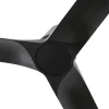 Ventilador de techo Faro Hey Tub S Negro Negro Sin Luz 90 cm