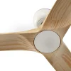 Ventilador de techo Faro Heywood S Blanco Pino Sin Luz 90 cm