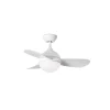 Ventilador de techo Faro Hvar S Blanco Blanco Luz LED 97 cm
