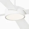 Ventilador de techo Faro Hydra L Blanco Blanco Luz LED 133 cm