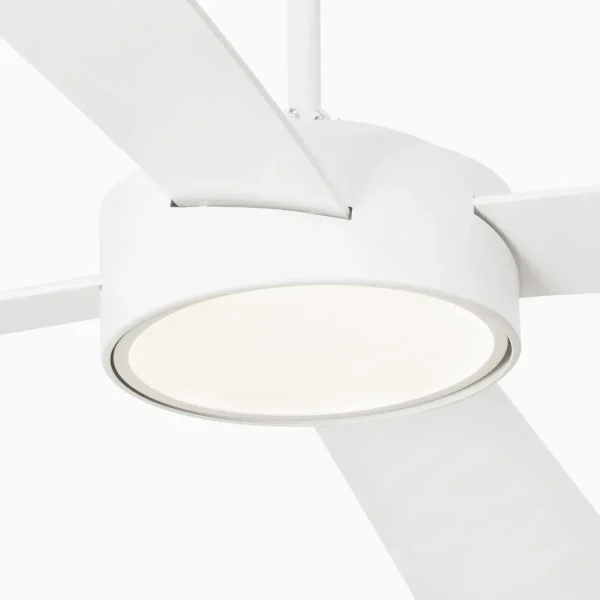 Ventilador de techo Faro Hydra L Blanco Blanco Luz LED 133 cm