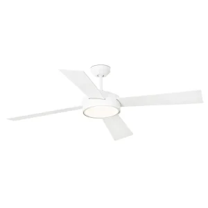 Ventilador de techo Faro Hydra L Blanco Blanco Luz LED 133 cm